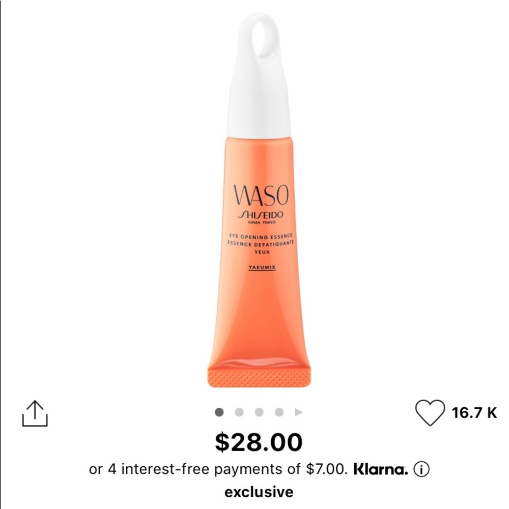 Shiseido Waso Eye Opening Essence